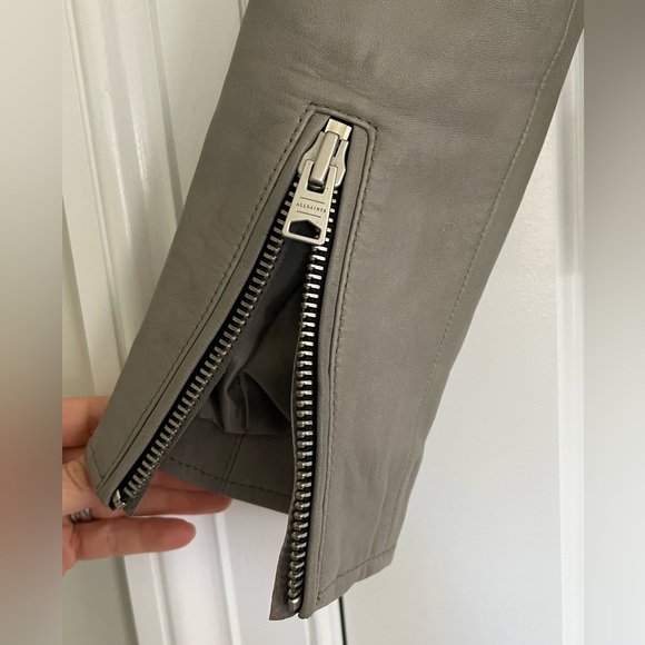 All Saints leather jacket - Picture 3 of 11